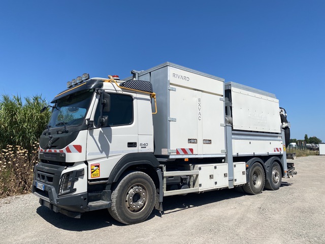 2018 Rivard Exvac SE 07 on 2018 Volvo FM540 6x2 Vacuum Excavator Truck