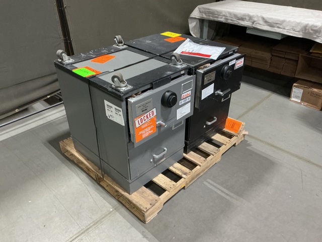 (2) Mosler Filing Cabinet Safes