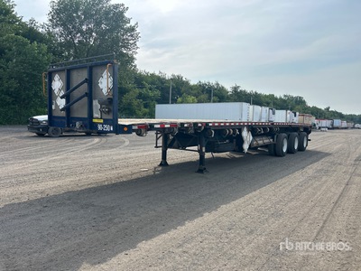 2006 Manac 10348 48 ft Tri/A フラットベッドトレーラー