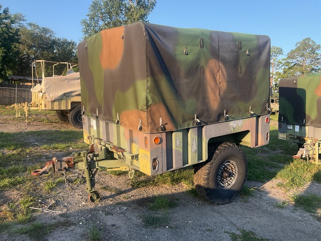 2003 US ARMY Tank Automotive Command M1101 Cargo Trailer