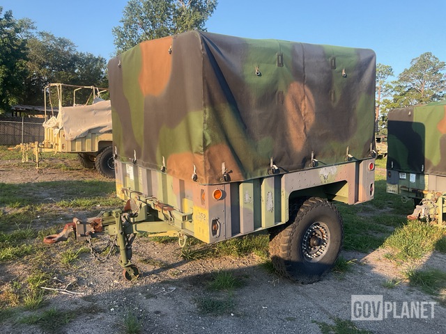 2003 US ARMY Tank Automotive Command M1101 Cargo Trailer