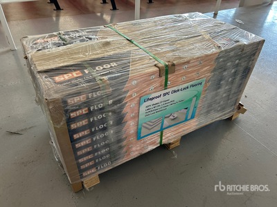 Quantity of 48 In x 7.2 In x 4.0mm LifeproofSPC Click Lock Flooring (Unused)