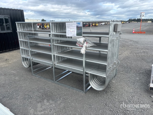 Quantity of (20) 10 ft x 5 ft Livestock Panel (Unused)