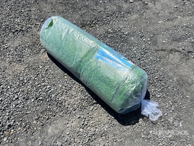 3.3 Ft x 49.2 Ft Artificial Grass Turf Drainages Holes with Rubber Backing 0.8 In Pile High