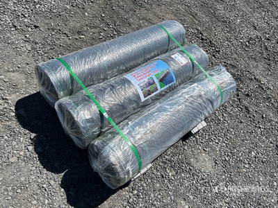 Quantity of (3) 13 Ft x 300 Ft Woven Landscape Fabric (Unused)