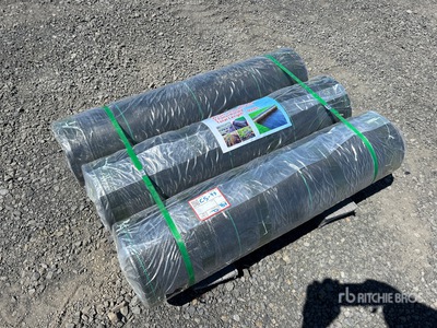 Quantity of (3) 13 Ft x 300 Ft Woven Landscape Fabric (Unused)