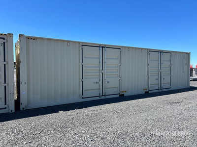 2026 40 ft High Cube Multi-Door Storage Container