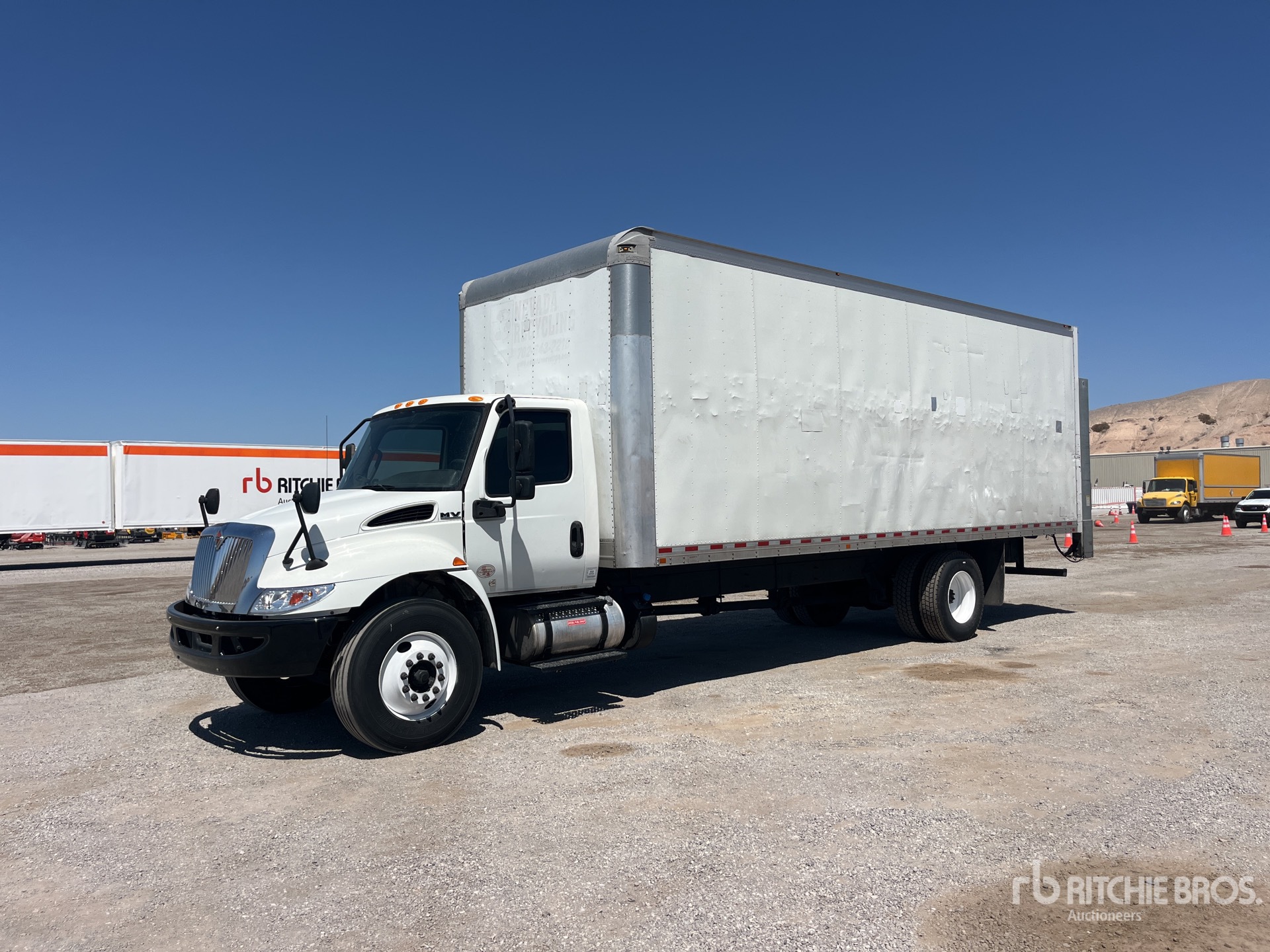 2019 International MV607 4x2 Van Truck