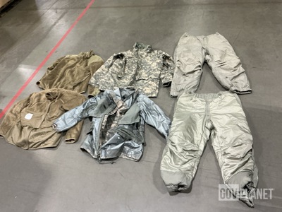 (4) Cold Weather Parkas, (23) Cold Weather Jackets & Assorted Items