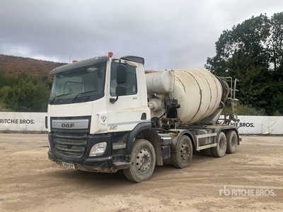 2014 DAF CF 370 8x4 Twin-Steer Mixer Truck