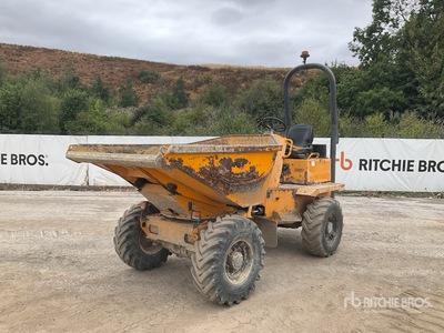 2014 Thwaites 3 ton 4x4 Swivel Tombereau