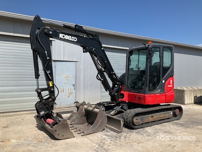 2023 Kobelco SK50SRX-7 Pelle Sur Chenilles Minigraafmachine