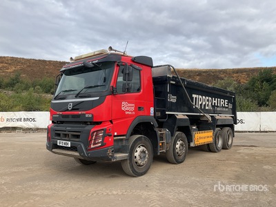 2019 Volvo FMX 420 8x4 Tipper Truck
