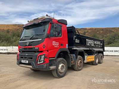 2019 Volvo FMX 420 8x4 Tipper Truck