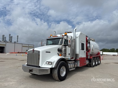 2014 Foremost Kenworth on 2015 Kenworth T800 8x6 Vacuum Excavator Truck