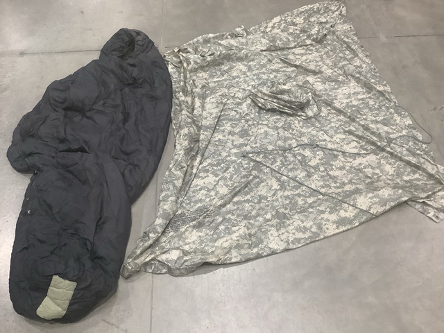 (94) Wet Weather Ponchos & (31) Sleeping Bags