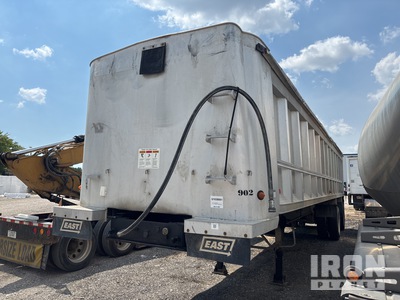 2001 Trailstar 38 ft T/A Aluminum End Dump Trailer