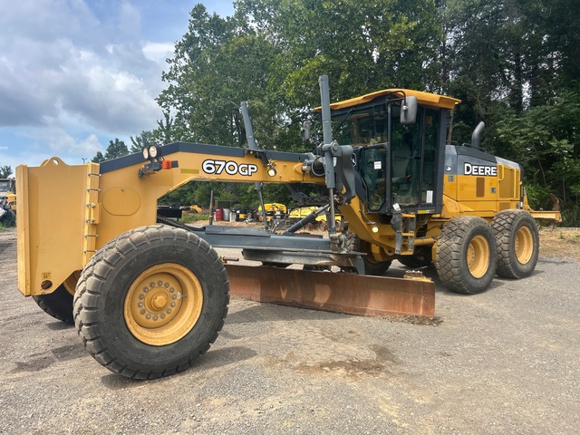 2015 John Deere 670GP Motor Grader