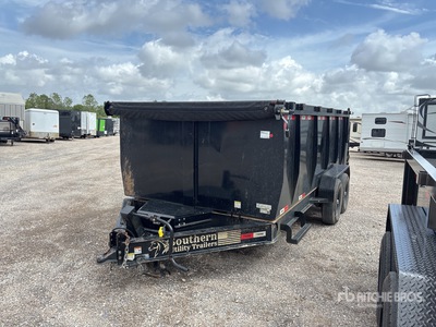 2025 Southern Utility Trailer 7X16 414k 14 ft T/A Dump Utility Trailer