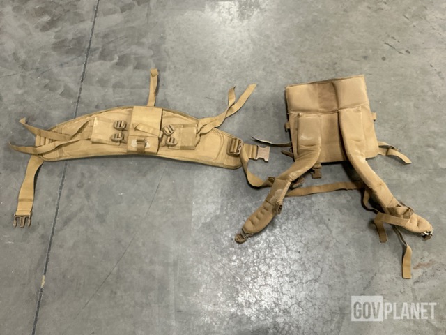 (33) USMC Shoulder Harness Assemblies & (113) Hip Belt Assemblies