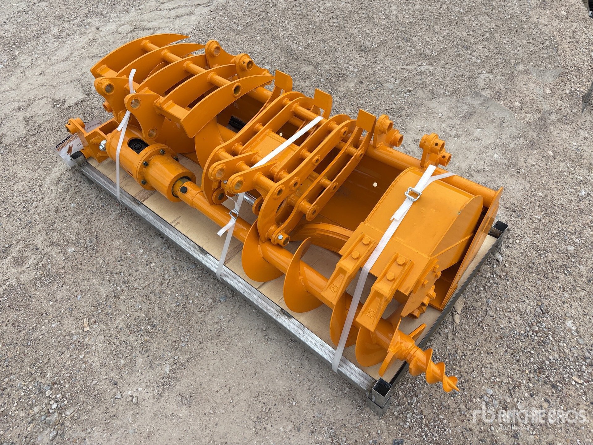 Quantity of (8) 2026 GIYI Cat 301 GYA-8 Mini Excavator Attachments (Unused)