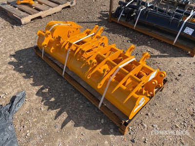 Quantity of (8) 2026 GIYI Cat 301 GYA-8 Mini Excavator Attachments (Unused)