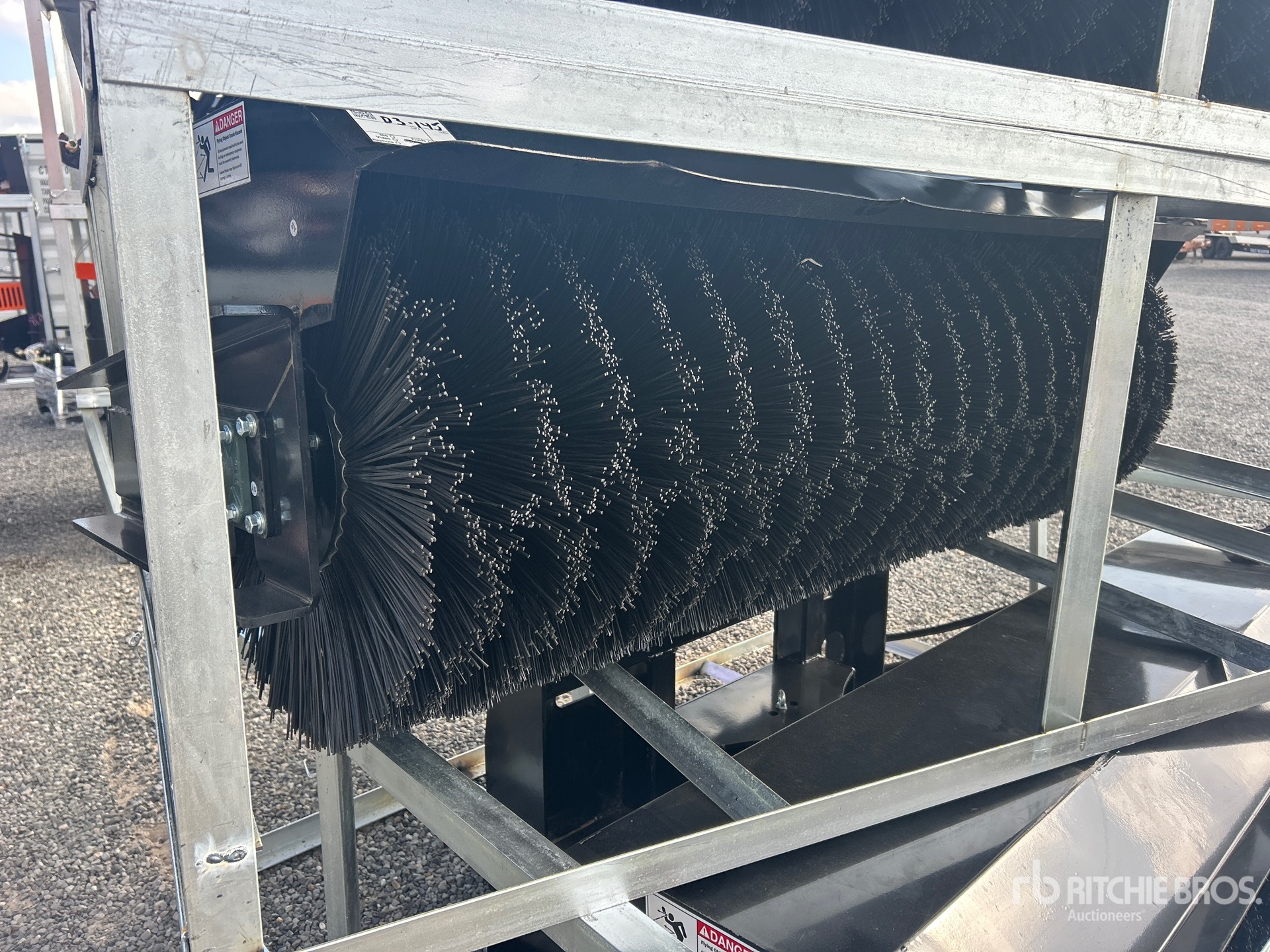 2026 Wolverine PS72 Angle Skid Steer Broom (Unused)