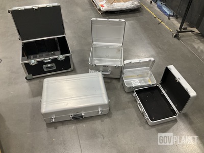 (5) Assorted Storage Cases