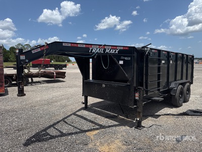 2024 Trail Maxx DTG27-164 16 ft T/A Dump Utility Trailer