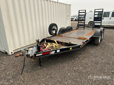 18 ft T/A Remolque Portamaquinaria
