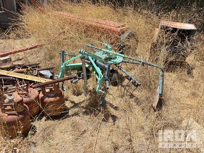 SFI 6 ft 3-Point 2 Wheel PTO Rotary Hay Rake