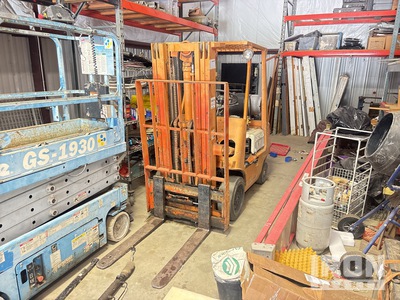 Toyota 3500 lb Cushion Tire رافعة شوكية