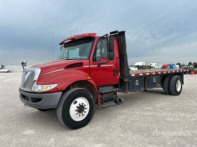 2013 International 4300M7 4x2 Flatbed Truck