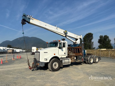 Manitex 2881 44000 lb Straight Boom on 2013 Kenworth T800 Kranwägen