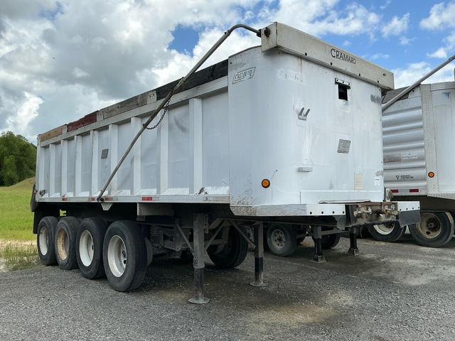2000 East 24 ft Quad/A Demolition End Dump Trailer