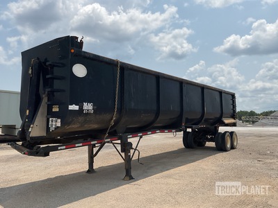 2018 CTS HRD32 40 ft T/A Frameless Remorque à benne basculante arrière (Inoperable)