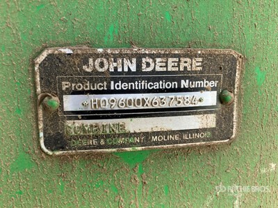 1990 John Deere 9600 Moissonneuse-batteuse