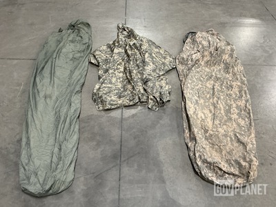 (11) Bivy Covers, (16) Wet Weather Ponchos & Assorted Items
