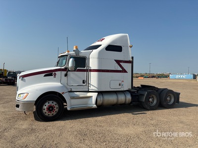 2008 Kenworth T660 6x4 T/A Sleeper Truck Tractor