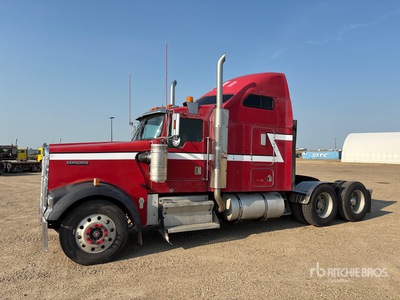1999 Kenworth W900 6x4 T/A Sleeper Truck Tractor