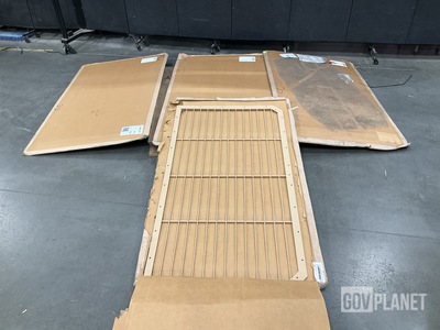 (4) Oshkosh 3430905 Metal Grilles