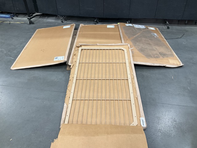 (4) Oshkosh 3430905 Metal Grilles