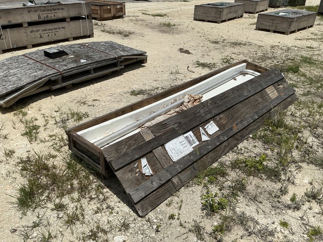 (2) Metal Pipe Sections