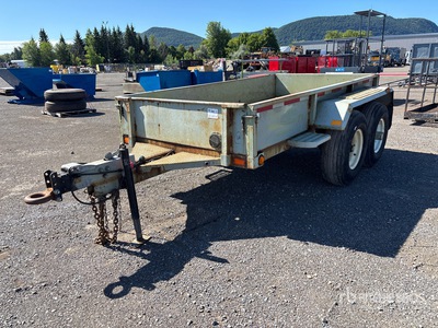 1995 Dolbec 10 ft T/A Utility Trailer