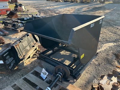Star Industries Model 1280 5 ft 2 cyd Self-Dumping Hopper