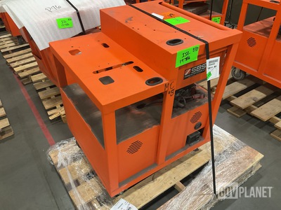 (10) SBS Mobile Computer Carts w/Batteries