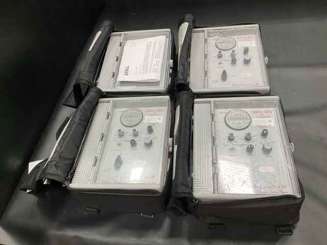 (4) Impact Ultra-Lite 326/326M Portable Aspirators