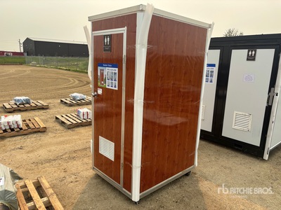 51 in x 40 in x 89 in Bano portatil