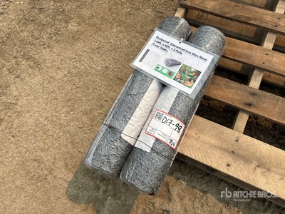 1.64 ft x 82 ft Rustproof Galvanized Iron Wire Mesh (Unused)