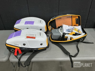 (3) Stryker Lucas 3 Chest Compression Systems